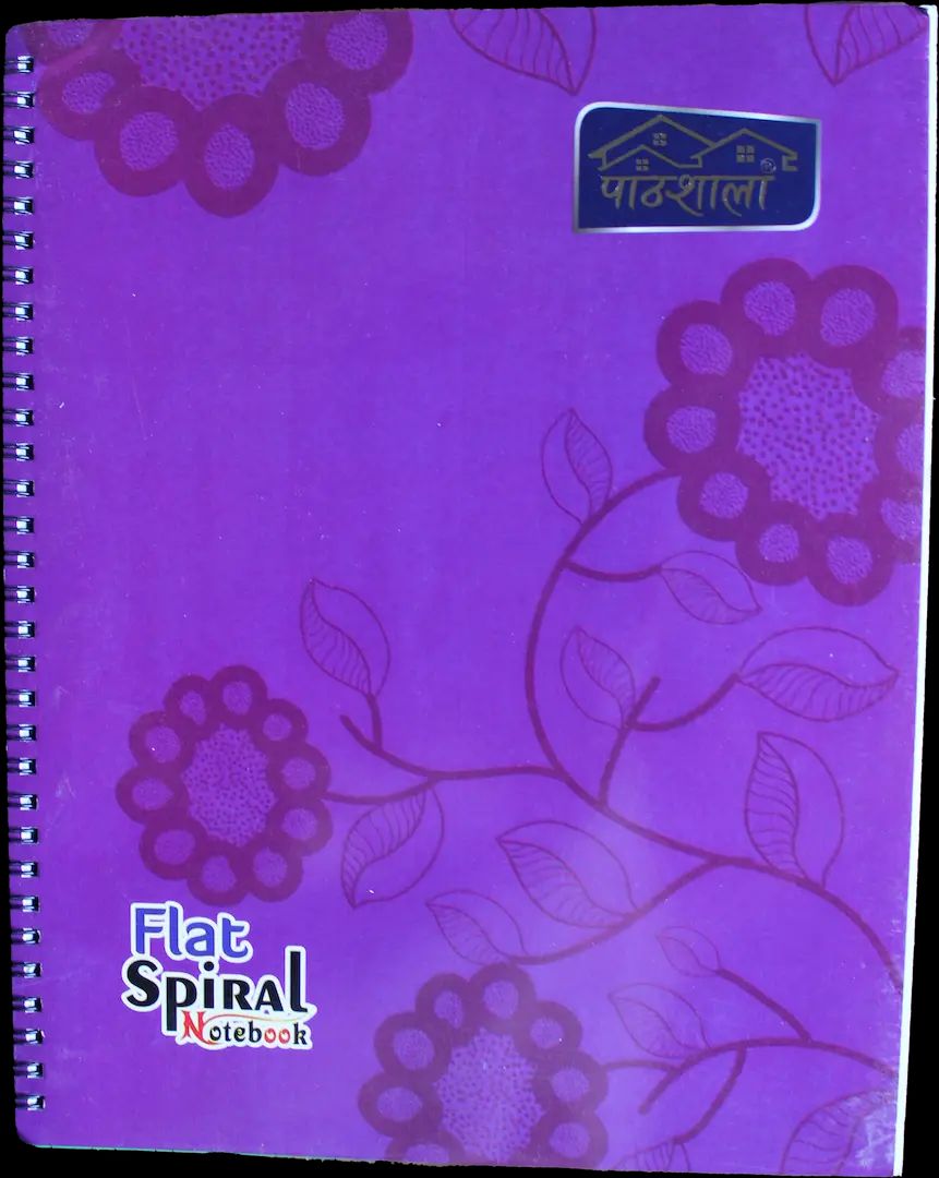 Pathsala Flat Spiral Notebook (100 Sheet)